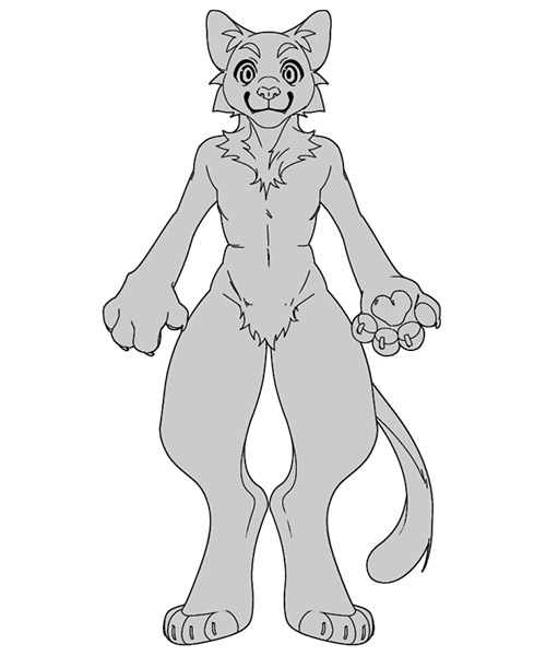 Fursuit Fullbody Digitigrade