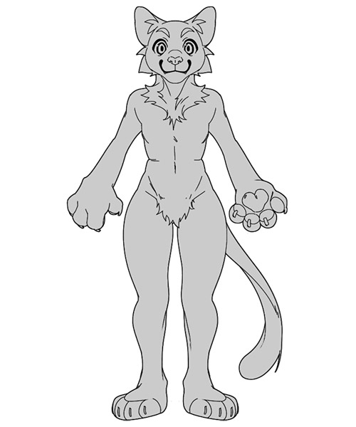 Fursuit Fullbody Plantigrade